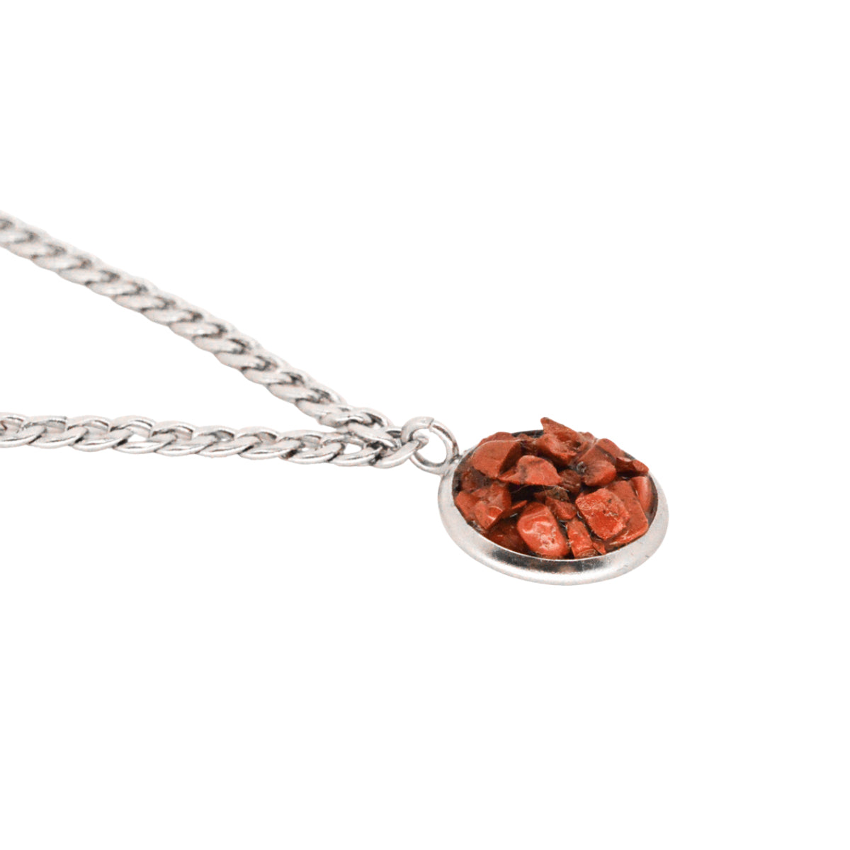 MURSKA jaspis amuletti kaulakoru