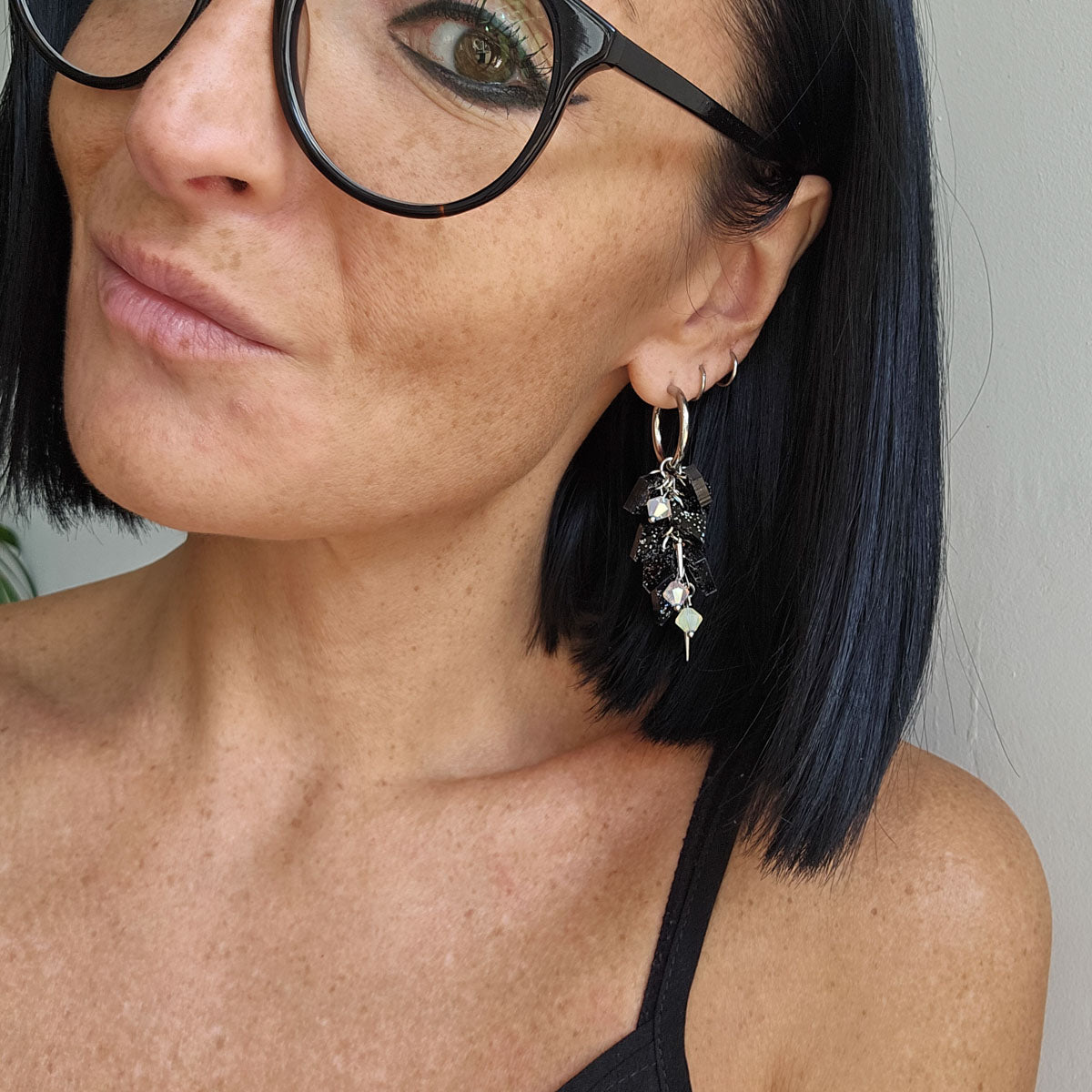 MURSKA Drop rock glitter korvakorut