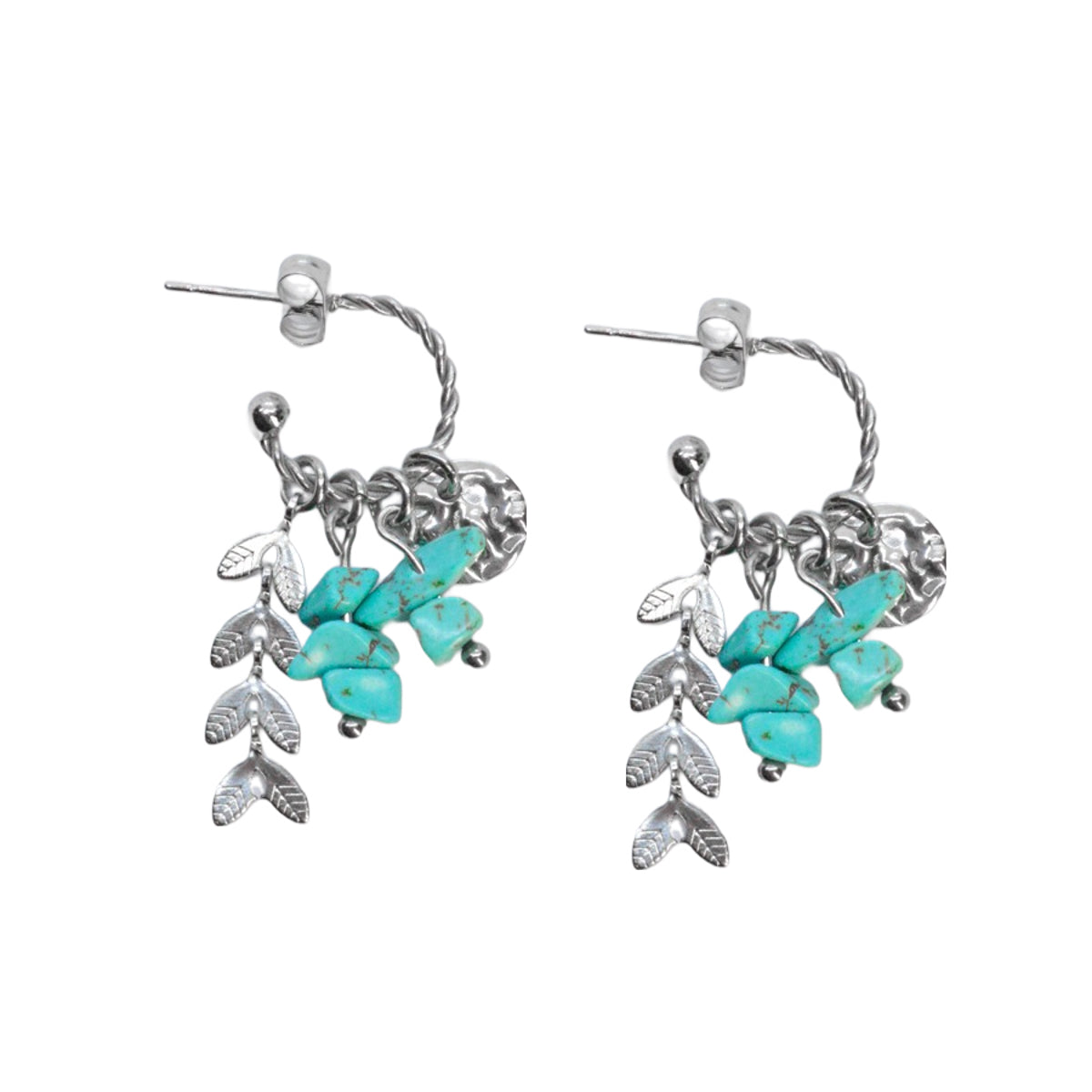 Voimasiru new era turkoosi korvakorut