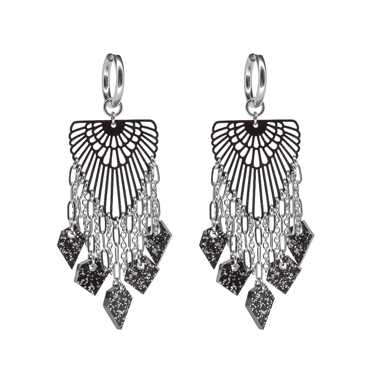 MURSKA black valkyrie korvakorut