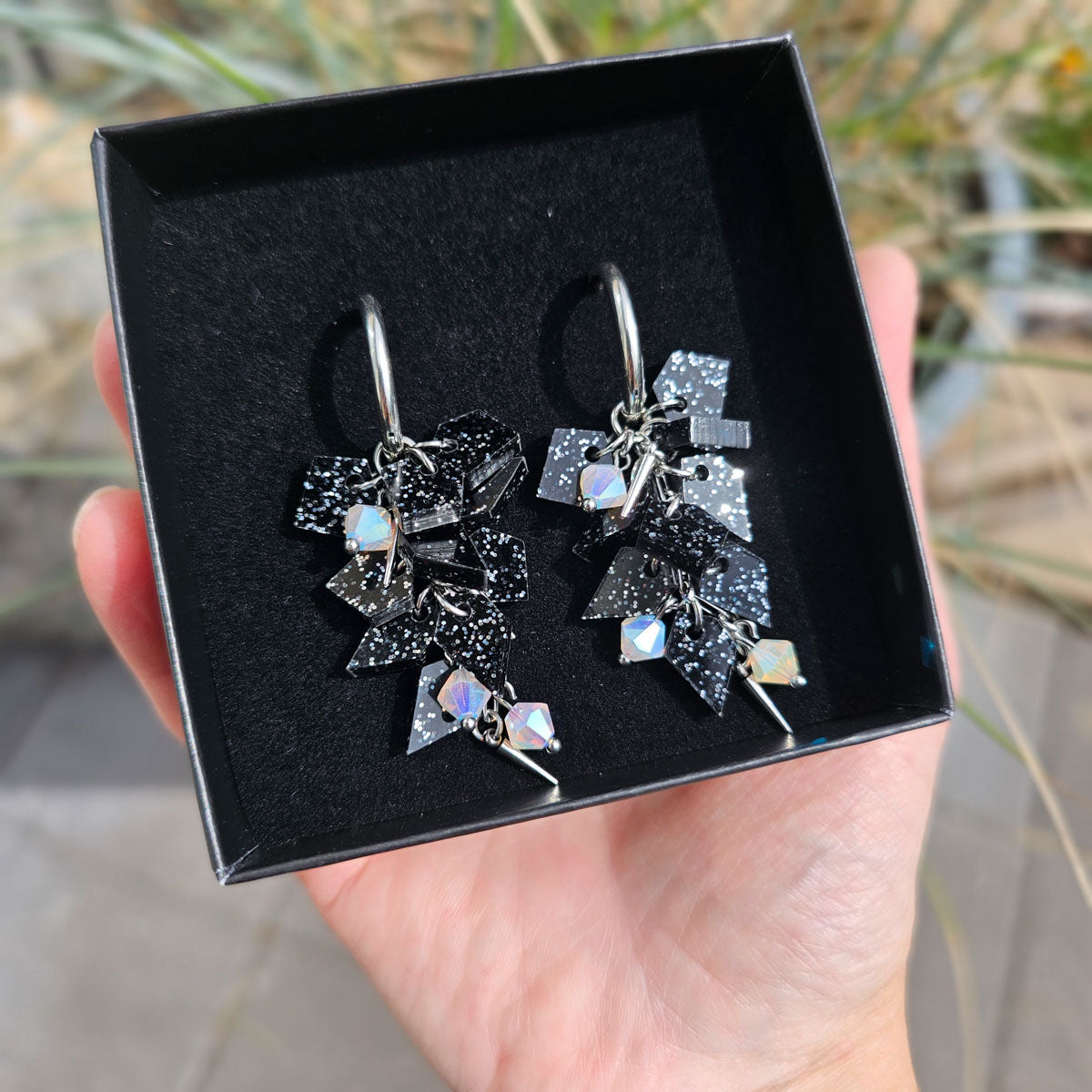 MURSKA Drop rock glitter korvakorut