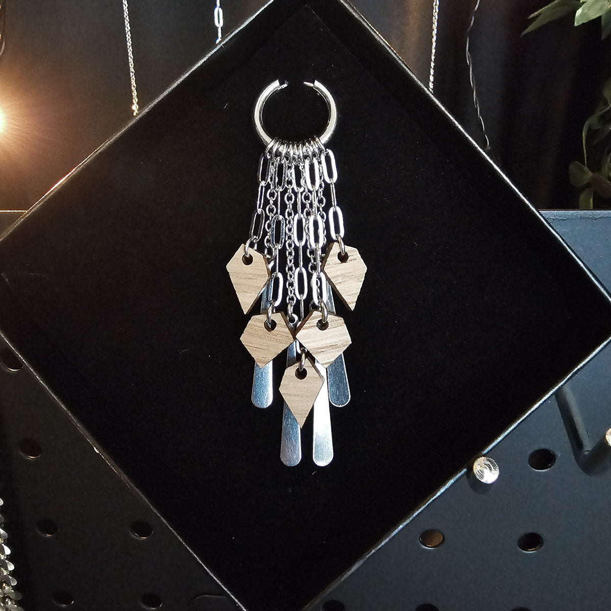 MURSKA oaked chains korvakorut