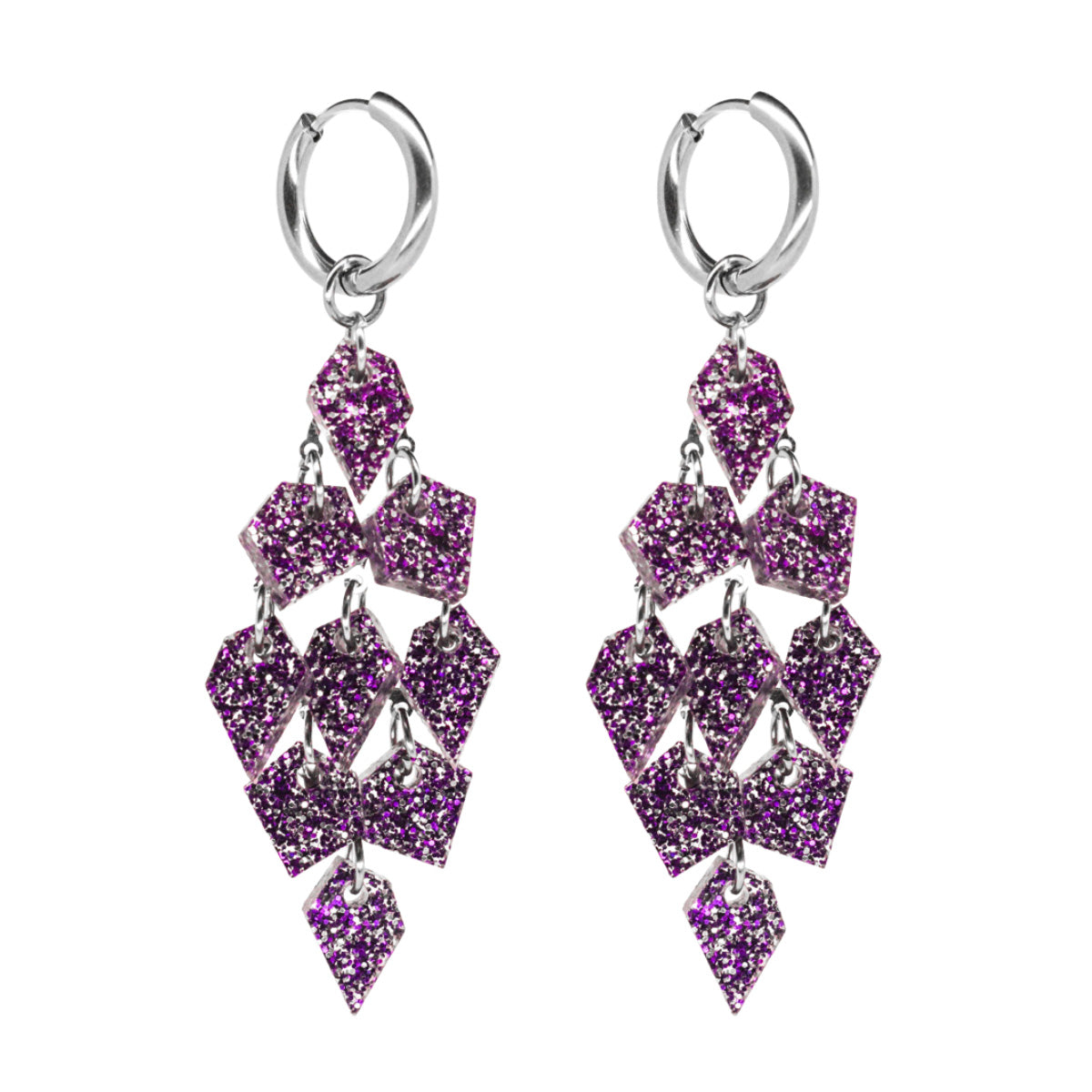 MURSKA aurora violet korvakorut