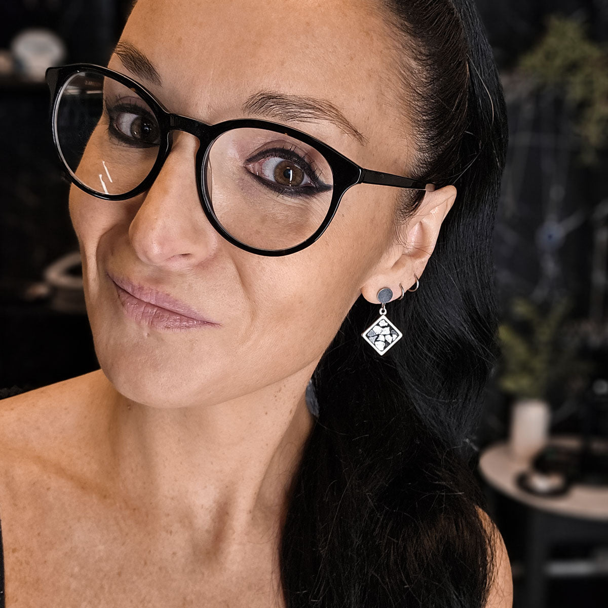 MURSKA diamond korvakorut