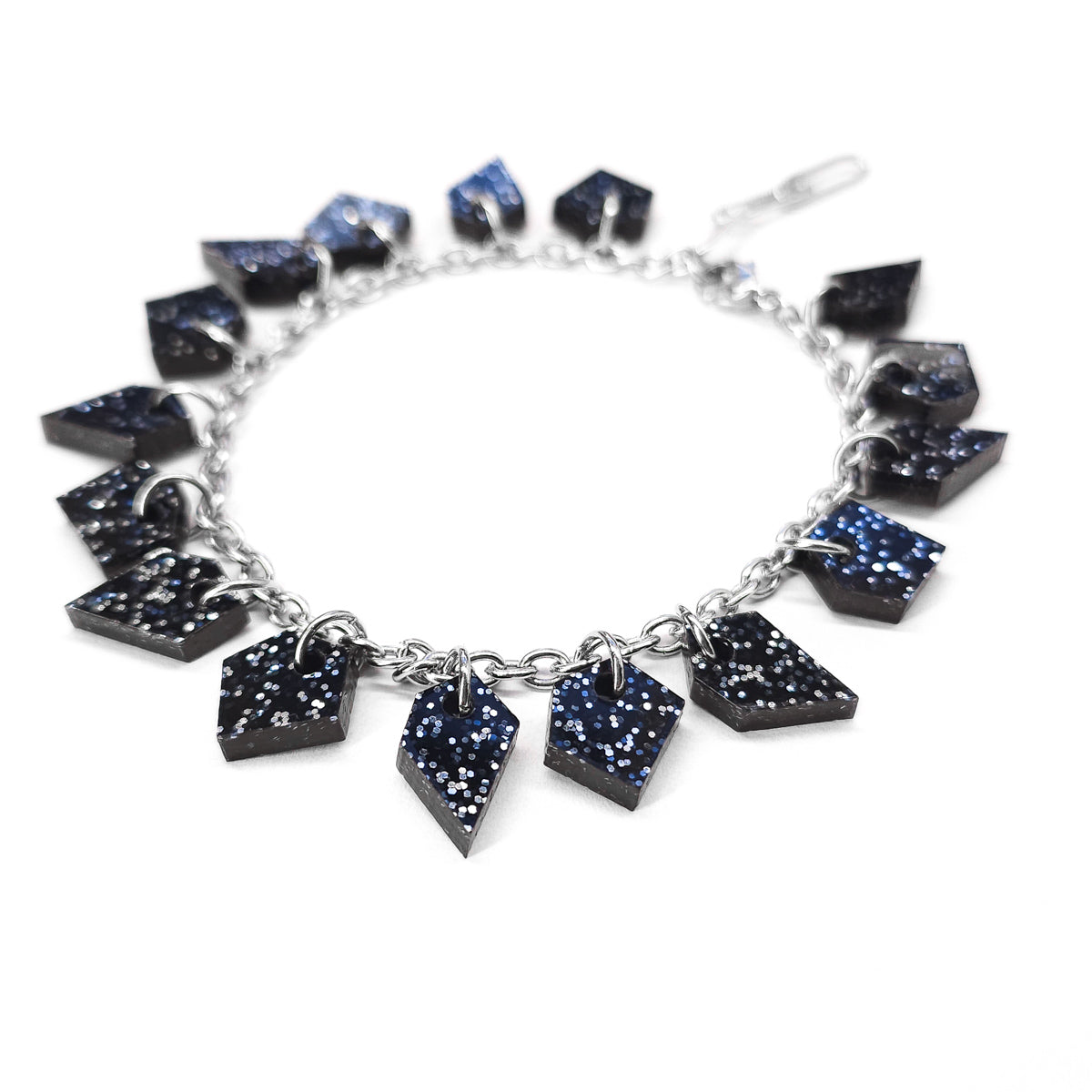 MURSKA black glitter rannekoru