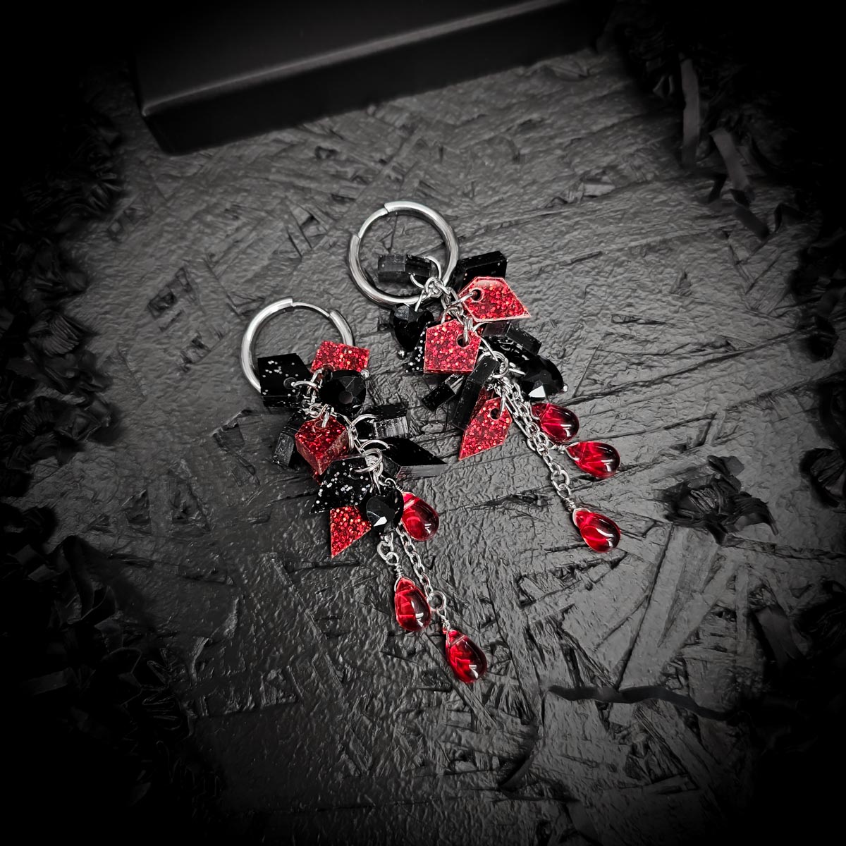 MURSKA Romance gothic drop korvakorut