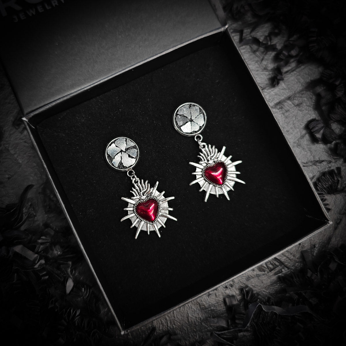MURSKA Immortal heart red nappikorvakorut