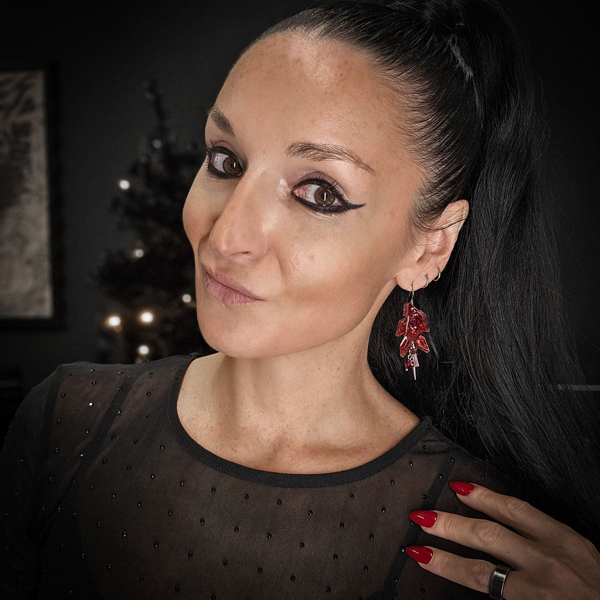 MURSKA Xmas drop korvakorut
