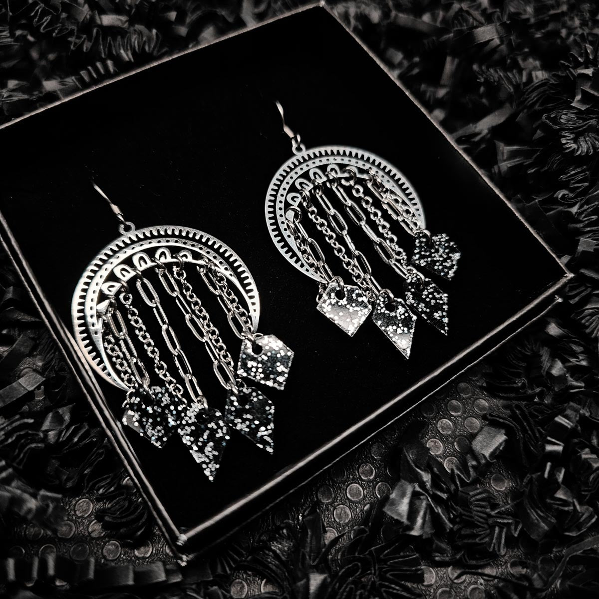 MURSKA Black Moon korvakorut